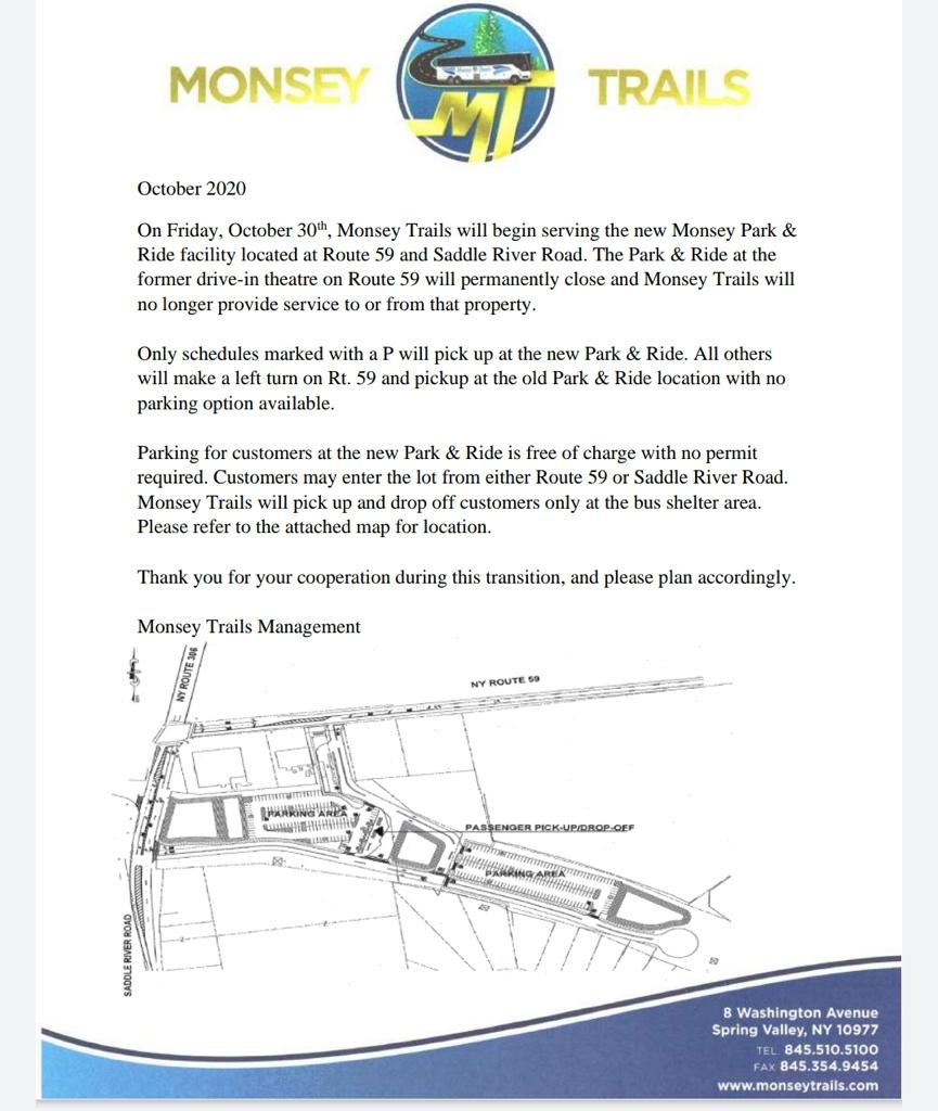 Monsey Trails Schedule 2022 Monsey Trails Adds A New Stop With Free Parking – Boro Park 24