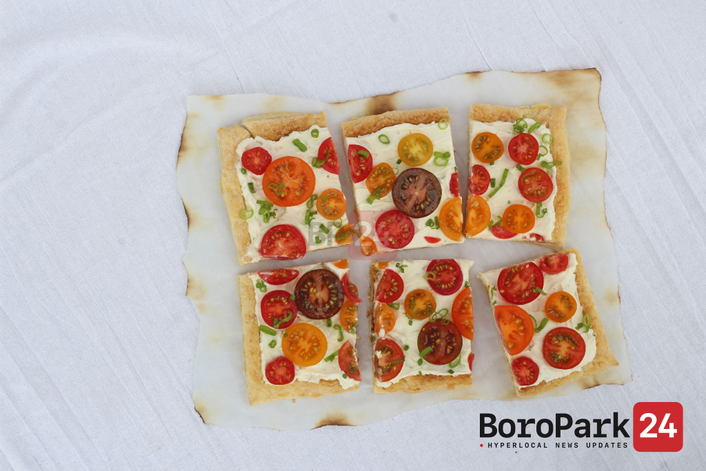 Culinary Corner: Puff Pastry Heirloom Tomato Tart