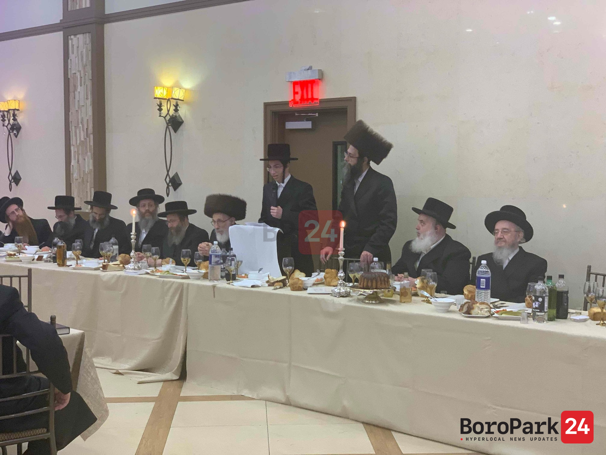 Bar Mitzvah in courts of Kehilas Yakov Pupa Boro Park – Reshis Chochma – Seagate