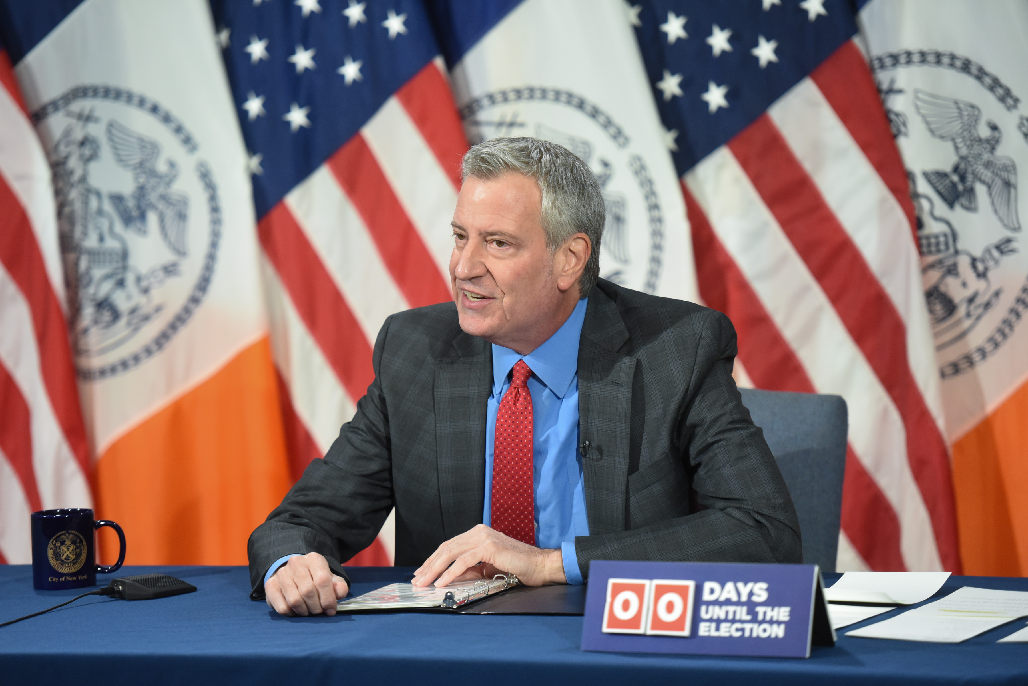 Mayor de Blasio Continues to Characterize All Protests as Peaceful, Despite Evidence to the Contrary