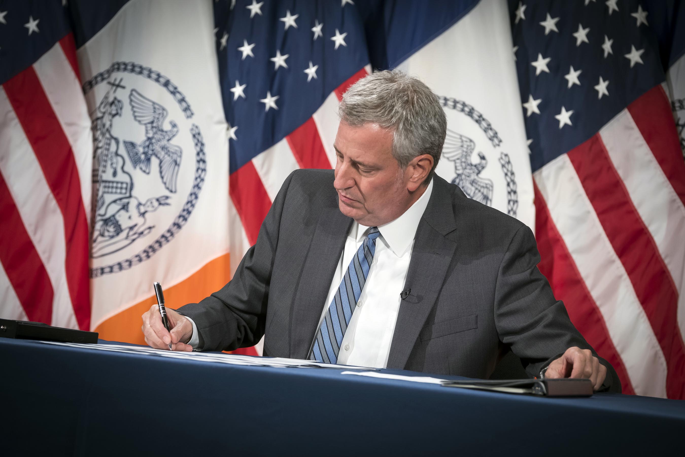 Mayor De Blasio Sounds Optimistic about Brooklyn Exiting the Red Zones Very Soon