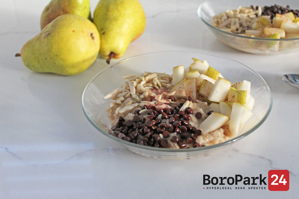 Culinary Corner: Hot Oatmeal with Pears & Chocolate Chips