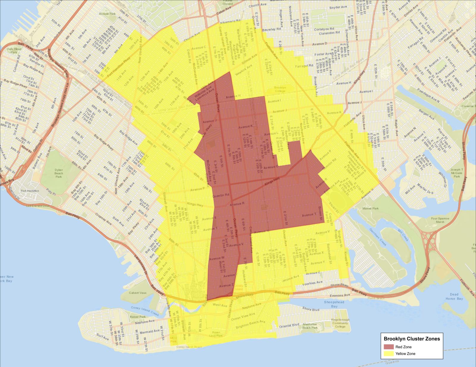 Boro Park Exits Red Zone and Opens Up in Time for Shabbos Boro Park 24