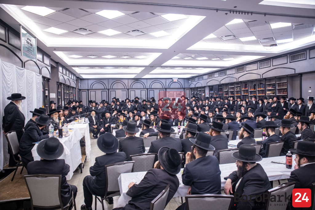 ‎Dinner for Kolel Divrei Yoel Satmar in Boro Park with Tu