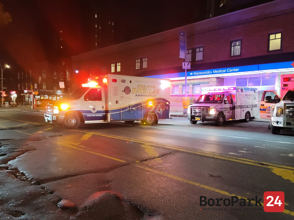 Viznitz Bachurim, who Continue to Feel Ill, Returned to the Hospital by BP Hatzolah