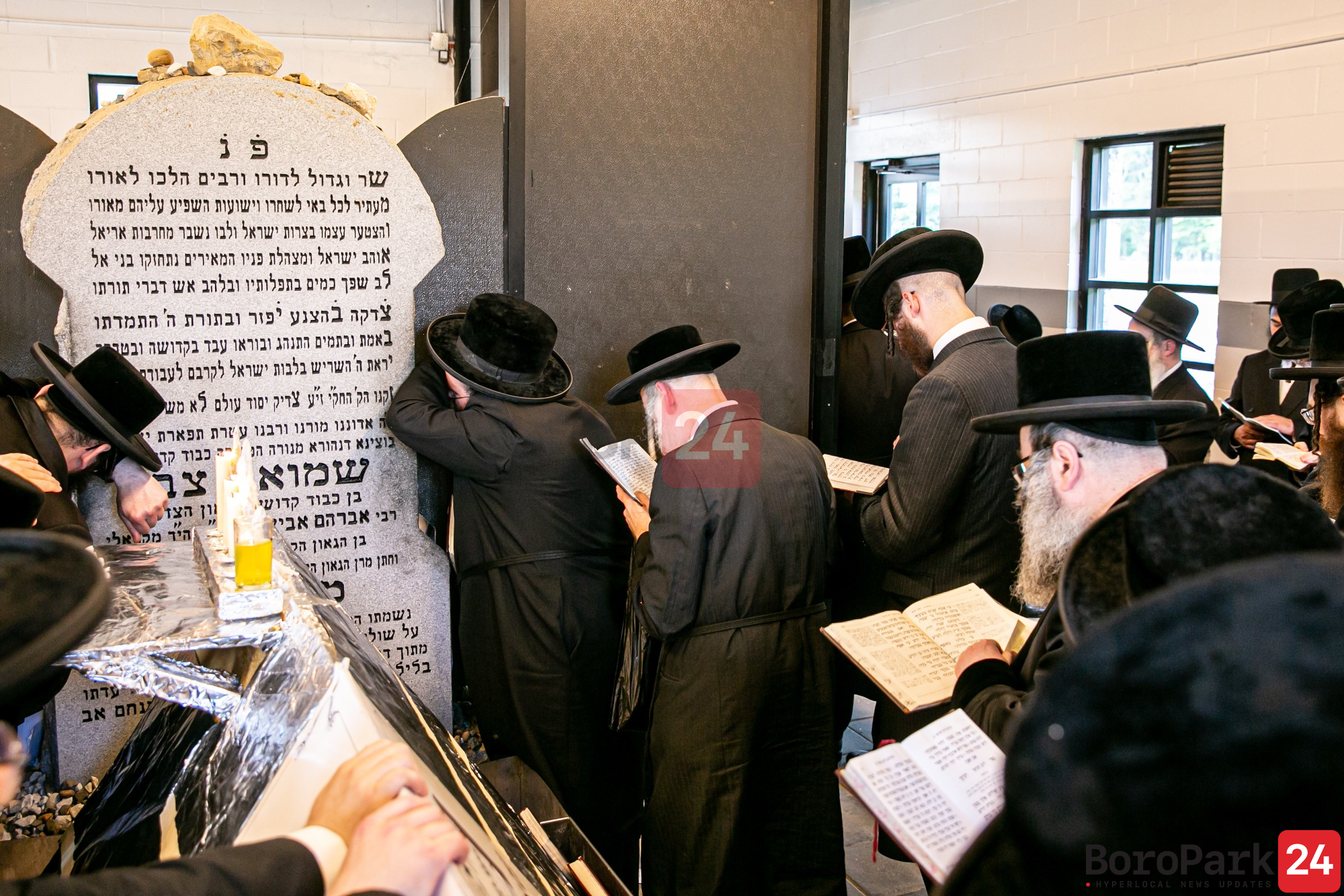 Yurtzeit of the Spinka Rebbe Zy”u by his grandson the Visnitz Boro Park Rebbe