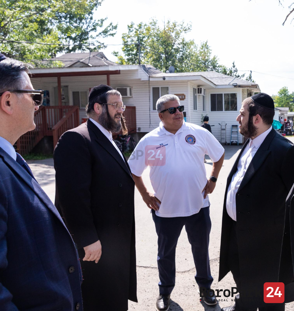 Brooklyn District Attorney Eric Gonzalez Visits The Jewish Community In The Catskills