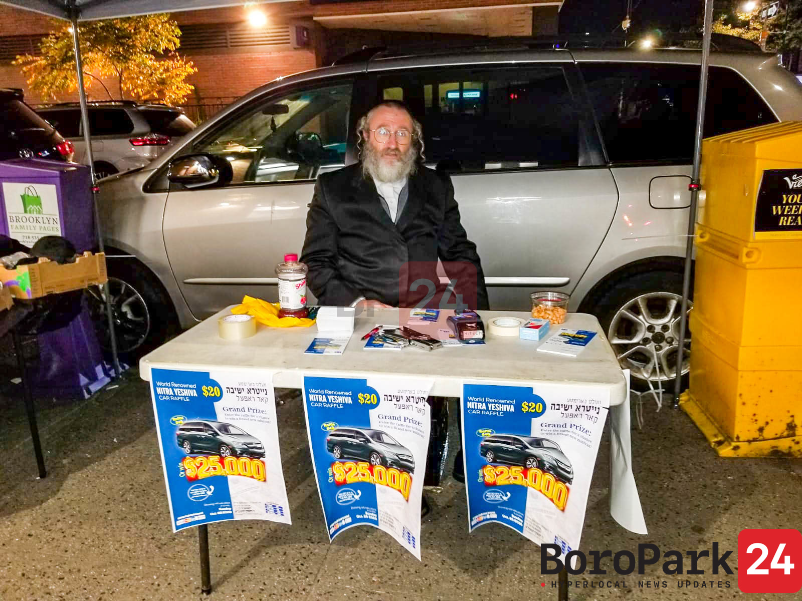 Boro Park Snapshot: Shmaya Reichman: Fundraiser