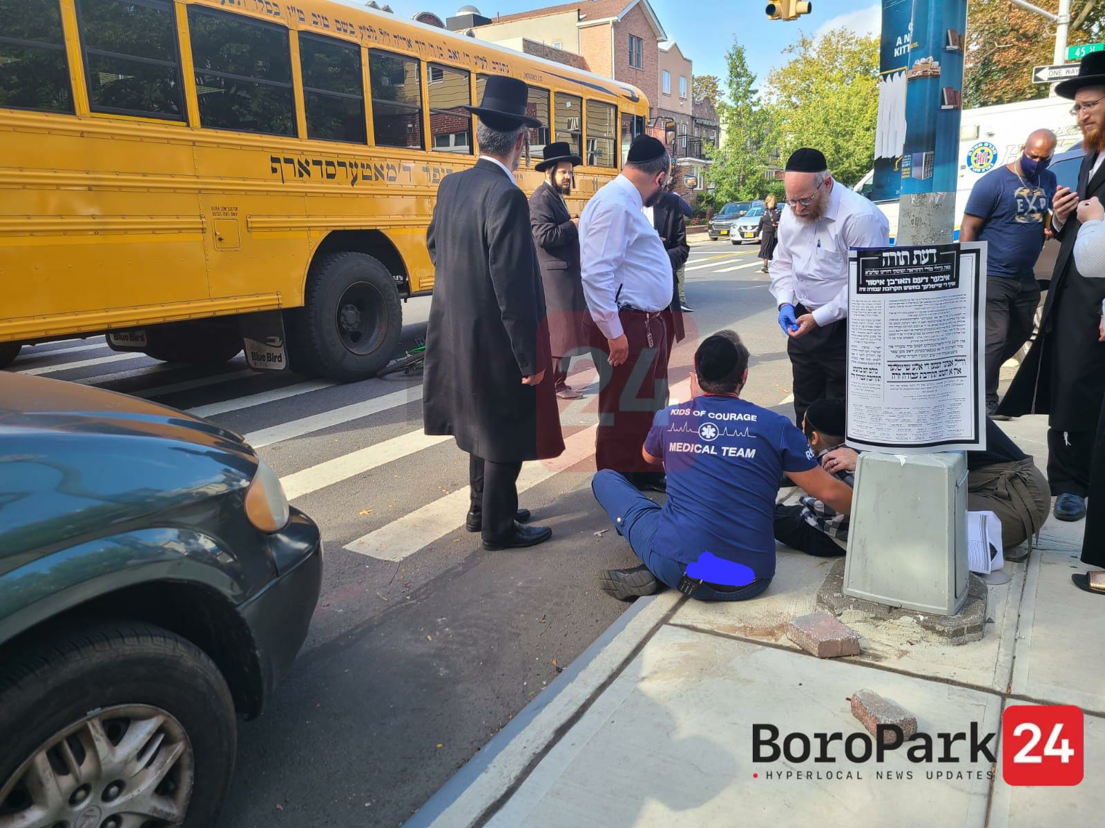 Child Struck by Vehicle While Riding Bicycle
