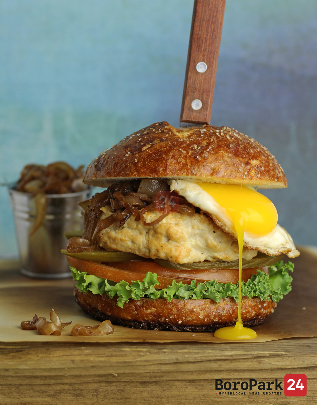 Culinary Corner: Juicy Chicken Burger