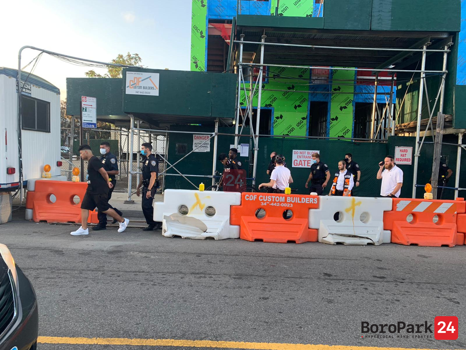 Three Suspects Arrested After Breaking Into Construction Site