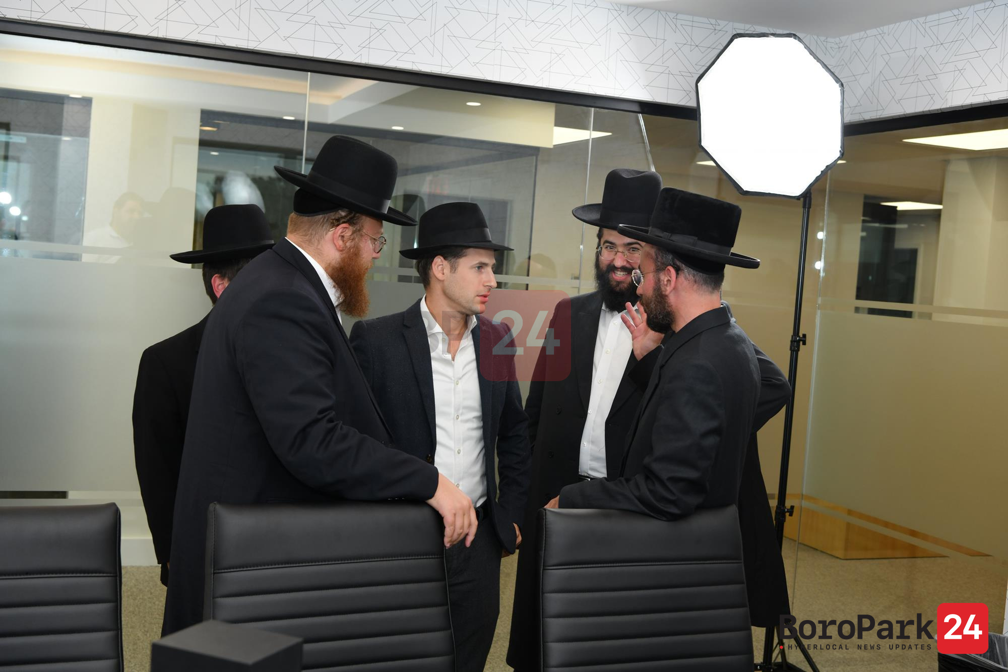 Kevias Mezuzah in the New Office of Imperial Real Estate in Lakewood